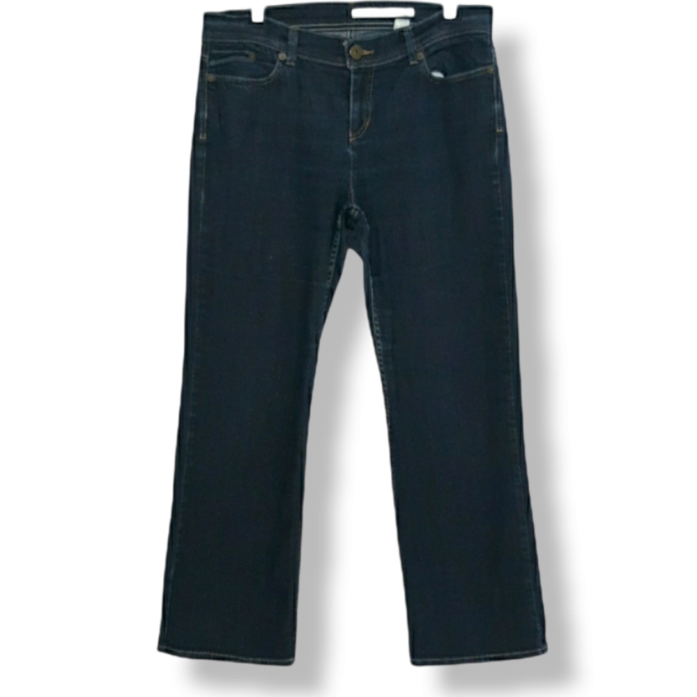 DKNY Size 12S Easy Street Blue Jeans